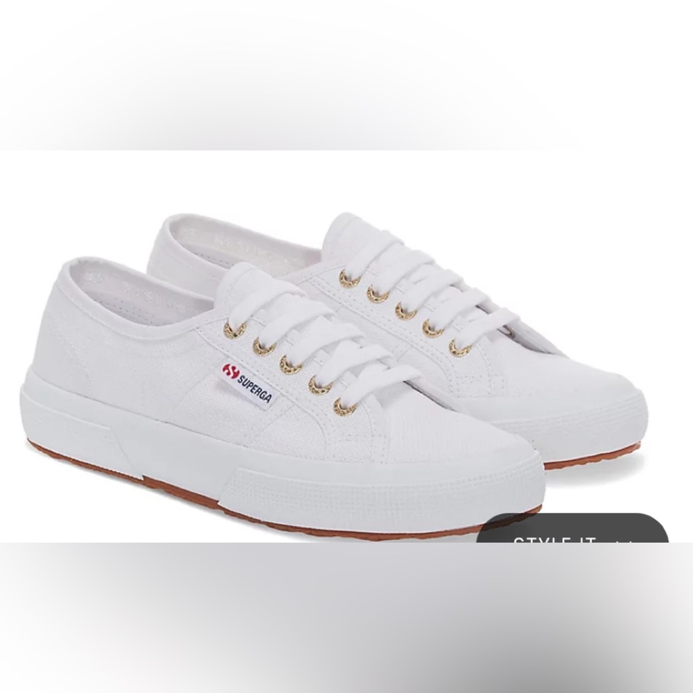 Superga Cotu Classic Women’s 2750 Classic white casual sneakers size 6.5 new
